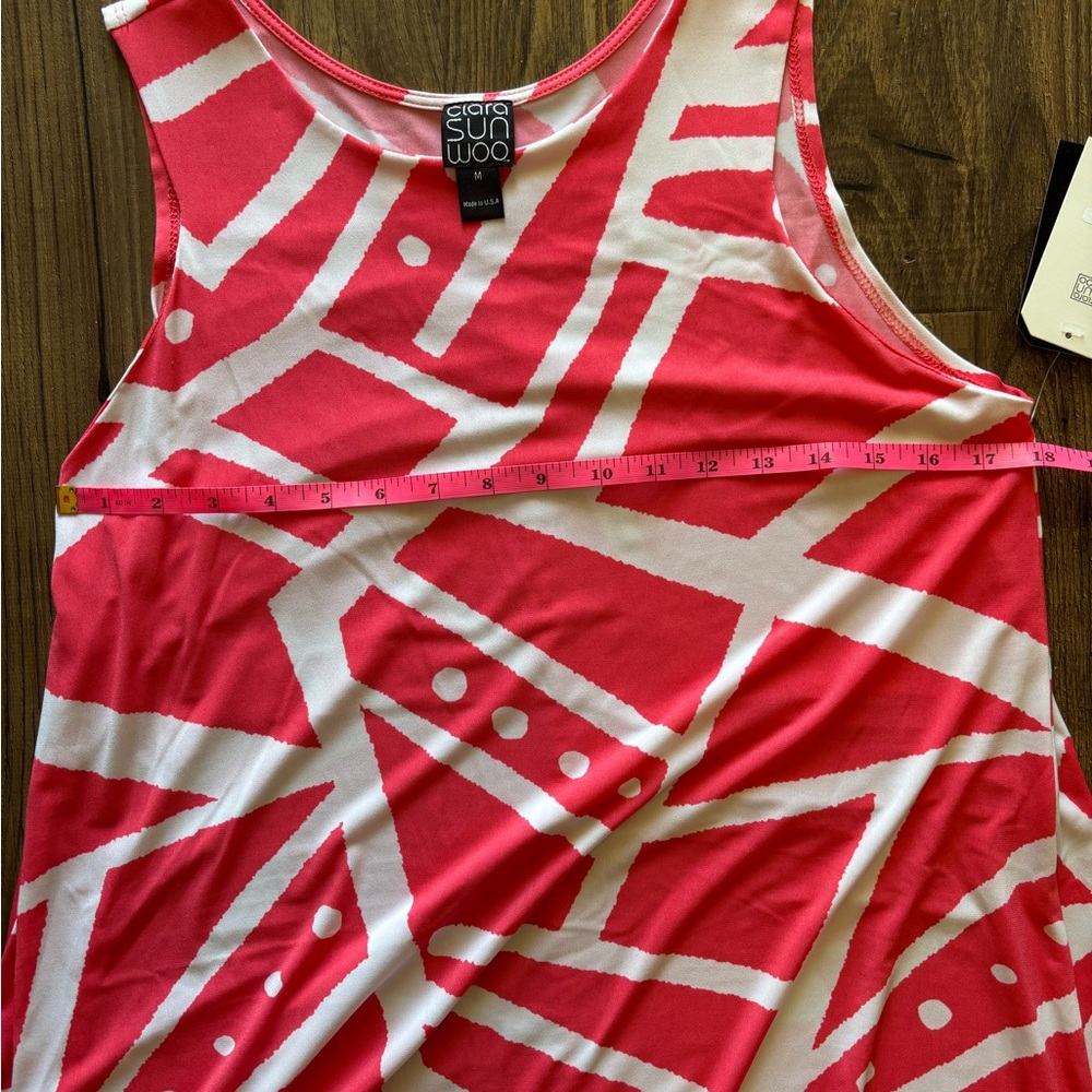 Pink and white dress NWT Clara Sunwoo - Picture 2 of 6